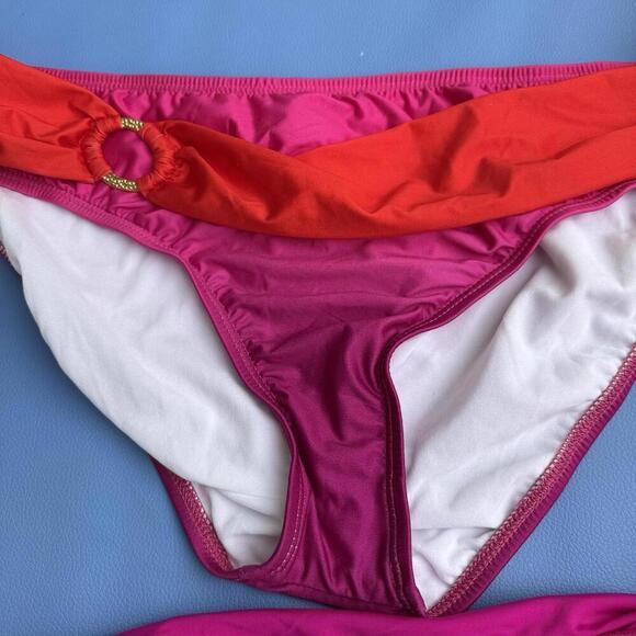Lot Of 4 New  Swimsuit Bikini Bottoms Sz Womens L Large GIANI BINI Alex Marie - Picture 3 of 9